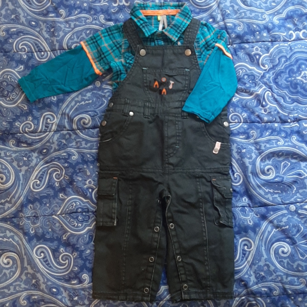 French Orchestra Overall and Shirt Set